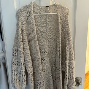 Free People Open Weave Cardigan